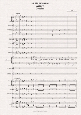 J. Offenbach : La Vie parisienne, couplets de Mme de Quimper-Karadec - Jean Christophe Keck, musicien