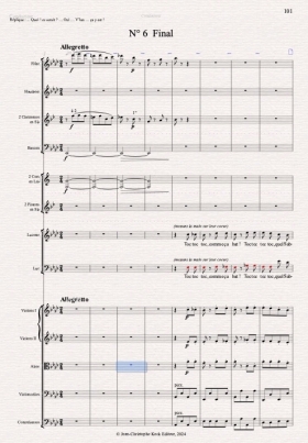 Jacques Offenbach : Luc et Lucette, final - Jean Christophe Keck, musicien