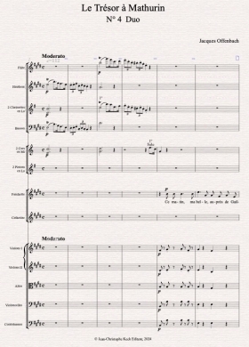 Jacques Offenbach : Le Trésor à Mathurin, duo - Jean Christophe Keck, musicien